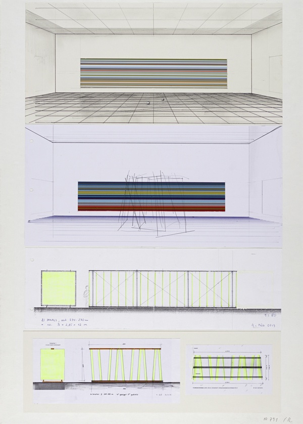 Gerhard Richter, Plate 791, Toyoshima-Project, 2013