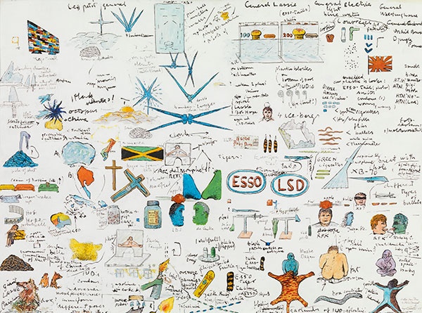 Öyvind Falström, Notes for ‘The Little General’ A, 1968