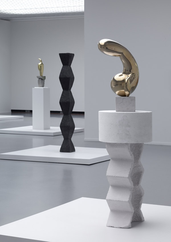 Brancusi, Rosso, Man Ray "Framing Sculpture" installation view at Museum Boijmans Van Beuningen, Rotterdam, 2014