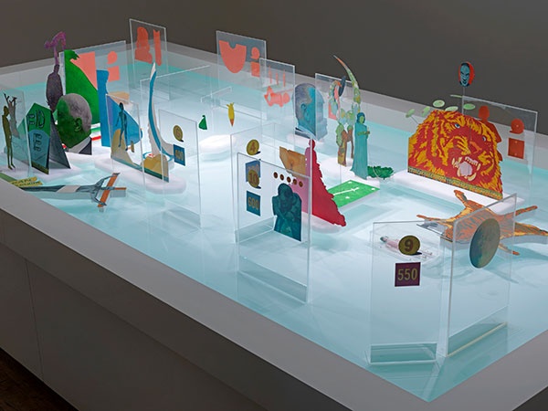 Öyvind Fahlström, The Little General (Pinball Machine), 1967–68