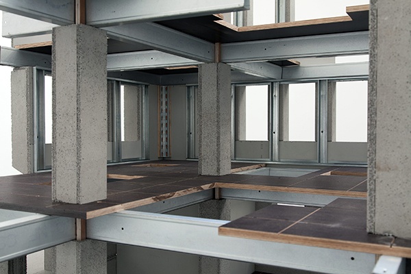 Nicolas Moulin, Steppterminal 2 (detail), 2014