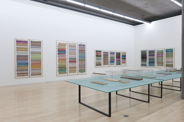 Gerhard Richter "Atlas" installation view at Lenbachhaus, Munich, 2013