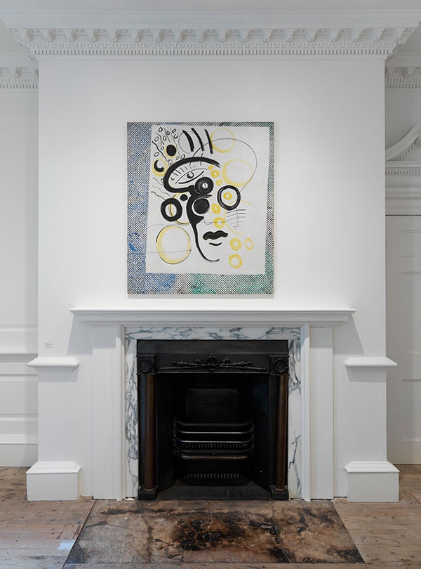 Sigmar Polke, Untitled (Head), 1966–68