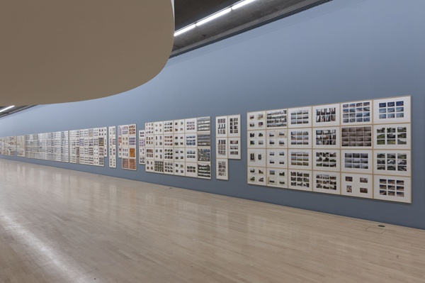 Gerhard Richter "Atlas" installation view at Lenbachhaus, Munich, 2013