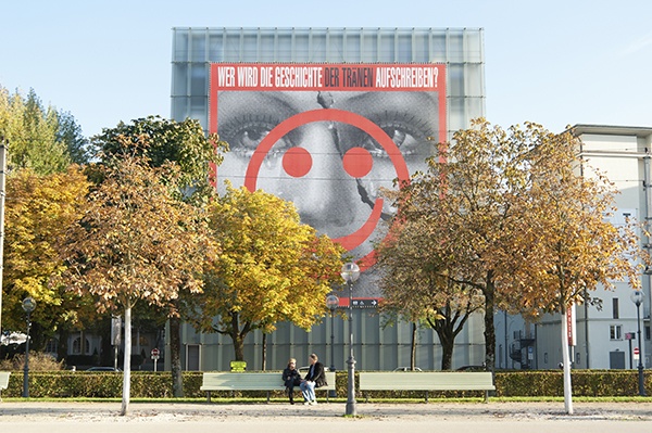 Barbara Kruger "Believe + Doubt" at Kunsthaus Bregenz, 2013