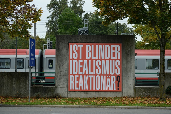 Barbara Kruger "Believe + Doubt" at Kunsthaus Bregenz, 2013