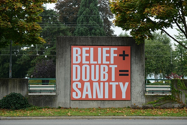 Barbara Kruger "Believe + Doubt" at Kunsthaus Bregenz, 2013