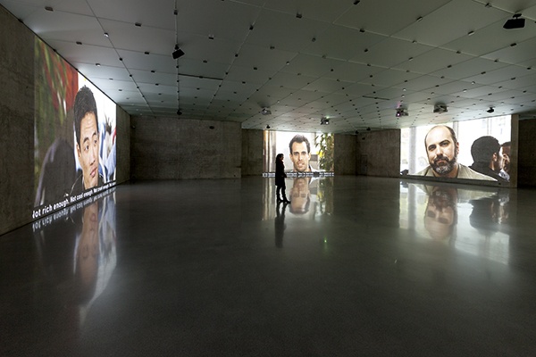Barbara Kruger "Believe + Doubt" at Kunsthaus Bregenz, 2013