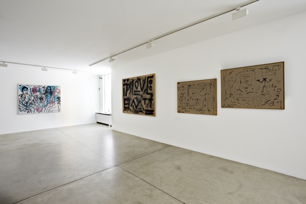 A.R. Penck at Cardi Black Box, Milan