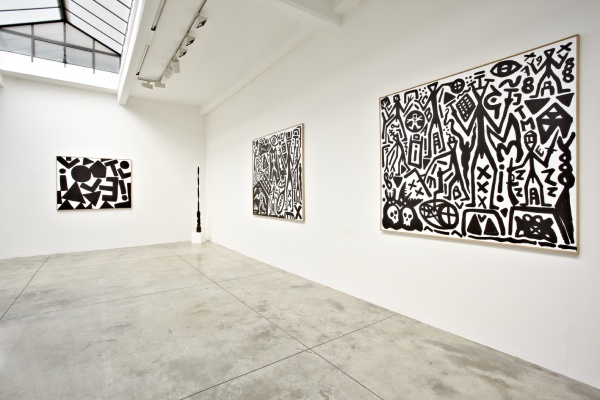 A.R. Penck at Cardi Black Box, Milan