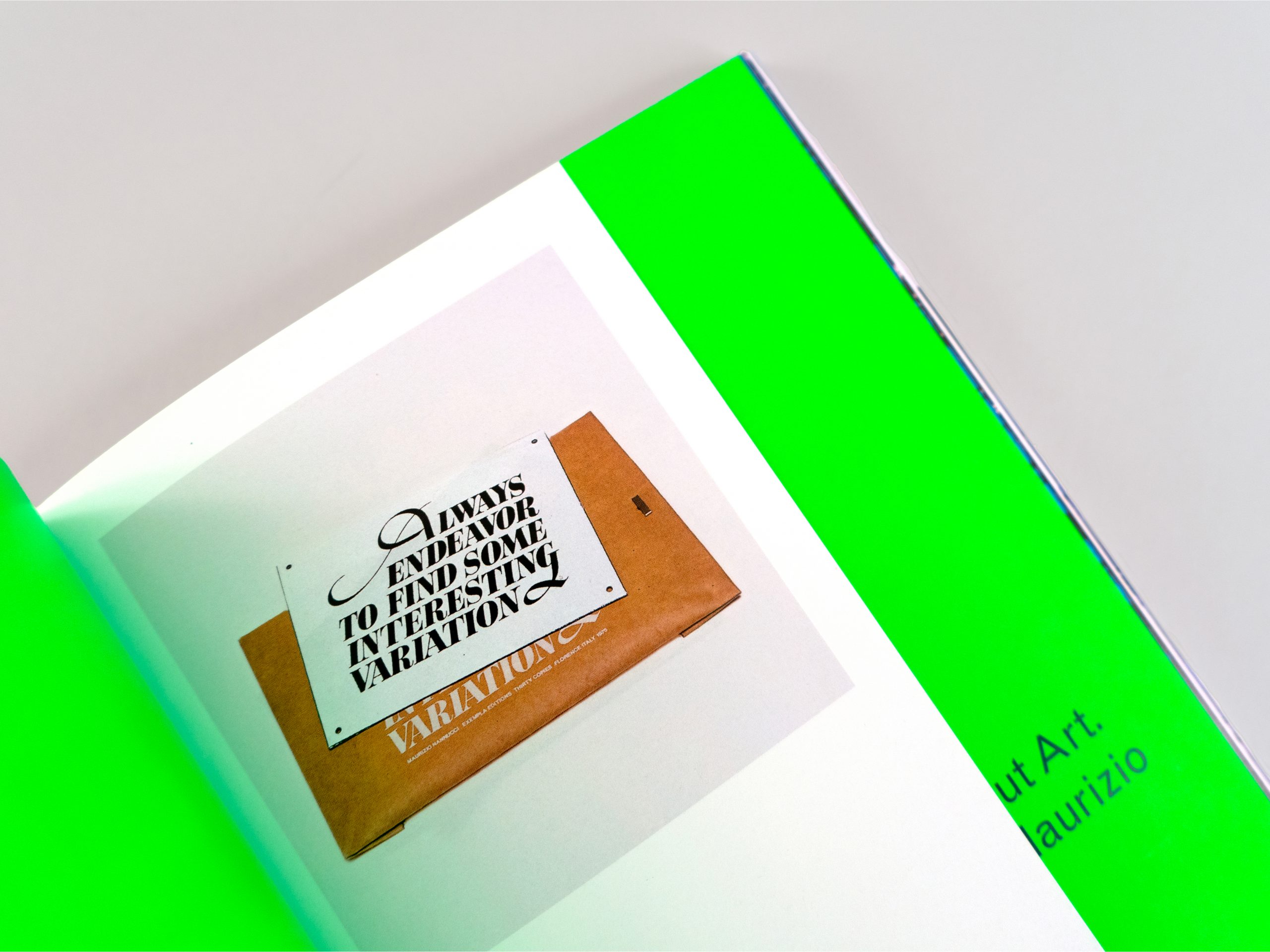 Maurizio Nannucci: Where to Start From — Mousse Magazine and