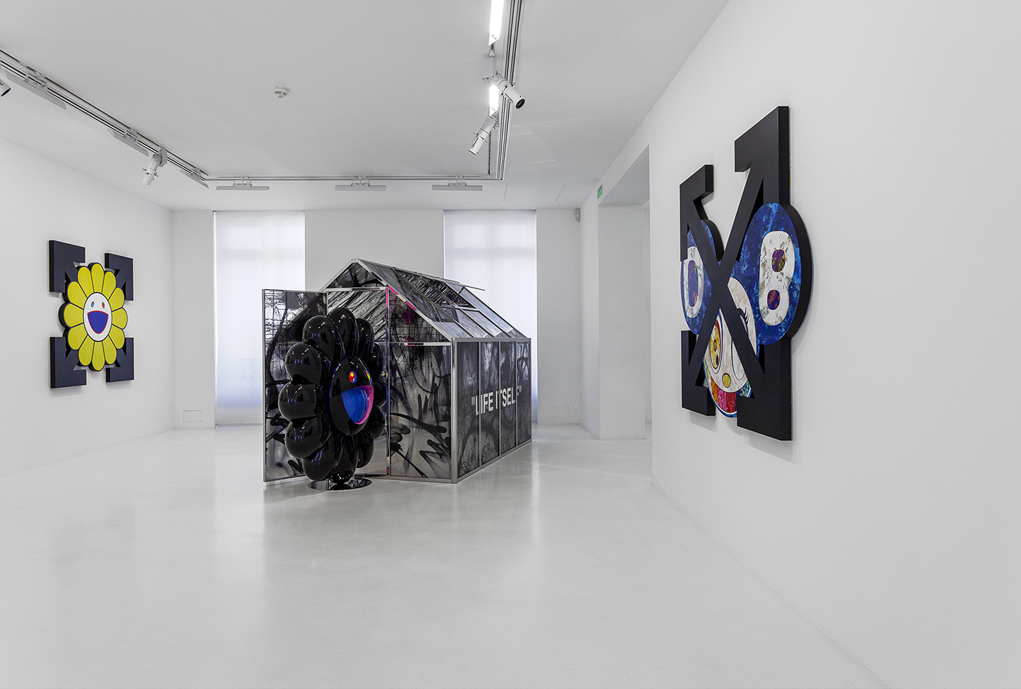 off white murakami gagosian