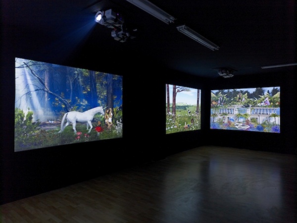 Petra Cortright “VICKY DEEP IN SPRING VALLEY” at Club